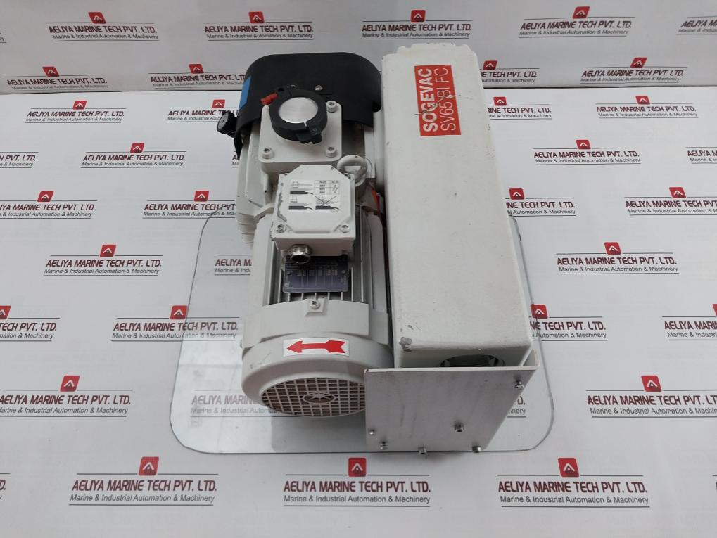 Sogevac Sv65 Bi Fc Oil Sealed Rotary Vane Pump 1000 Mbar 200-240V 1.5 Kw 14 Ac