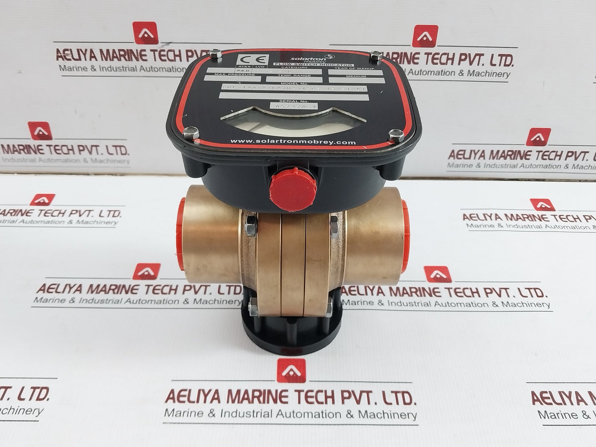 Solartron Mobrey Fml-100-B-Lp-Me-15cs-12-S1-D1 Flow Switch Indicator