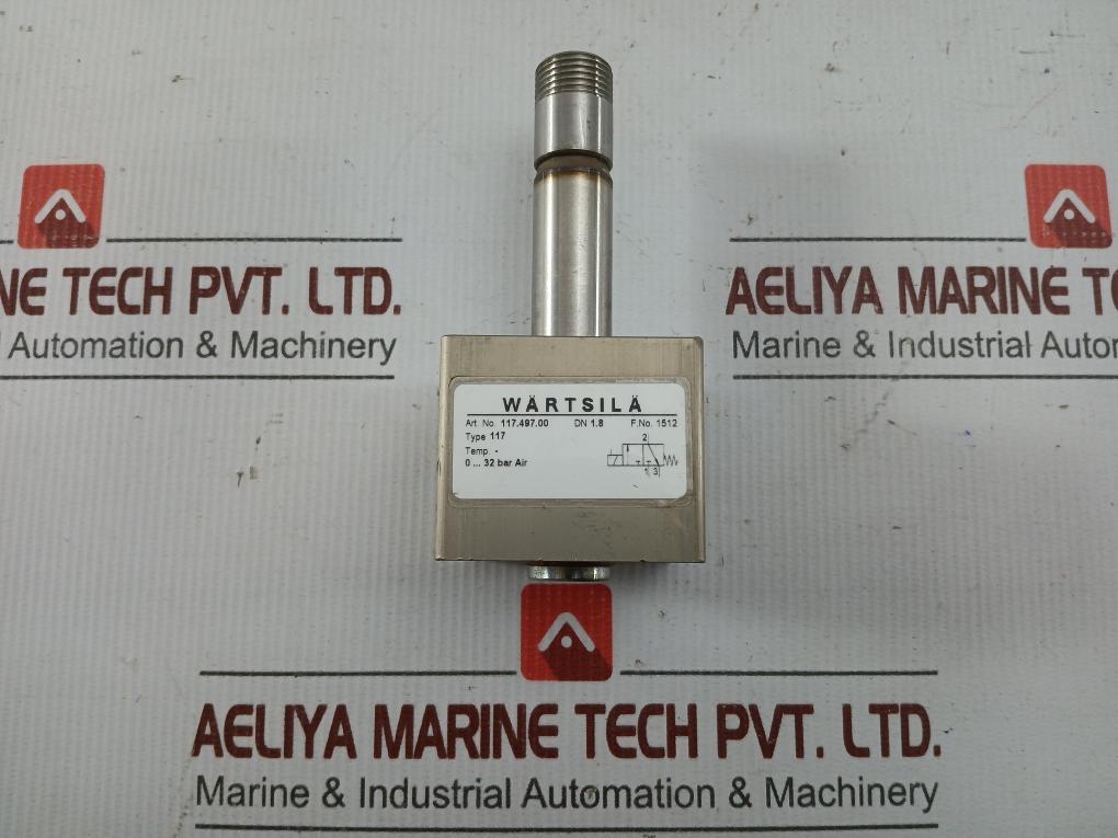 Solenoid Valve 0-32 Bar Air 117.497.00 Wartsila