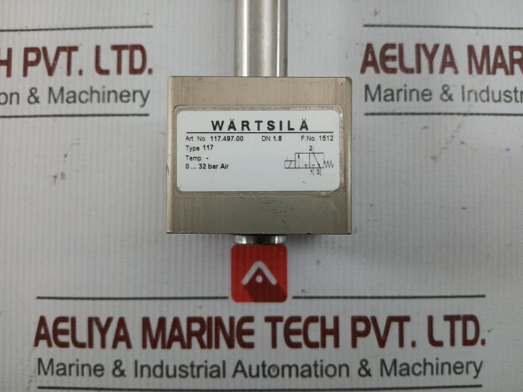 Solenoid Valve 0-32 Bar Air 117.497.00 Wartsila
