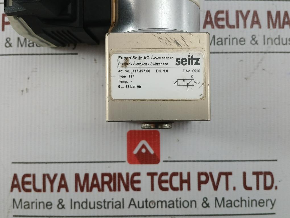 Solenoid Valve 118.100.024n 24v Dc Ip54 By Eugen Seitz