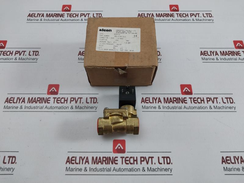 Solenoid Valve Alcon Brass 19d11z1a5-1qj1 24v Dc