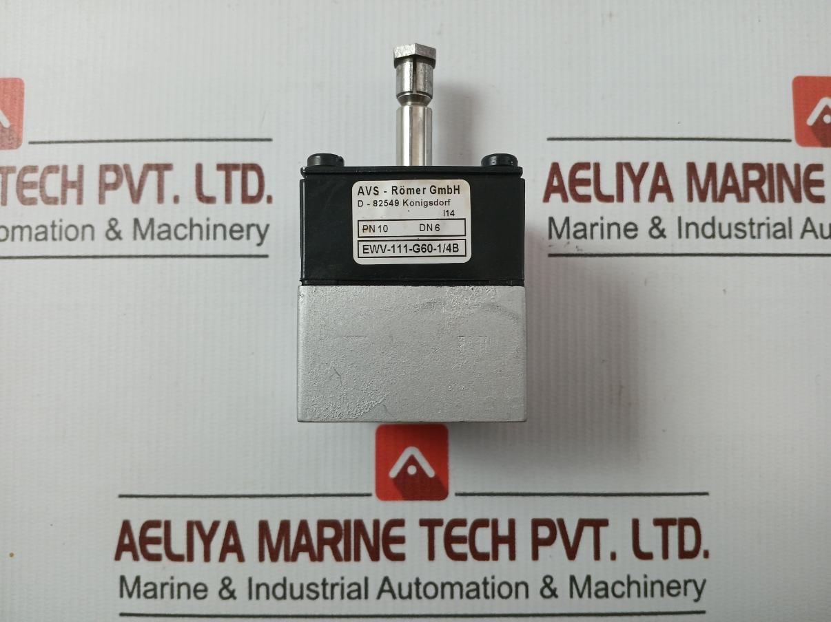Solenoid Valve Avs-Romer Ewv-111-G60-1/4b