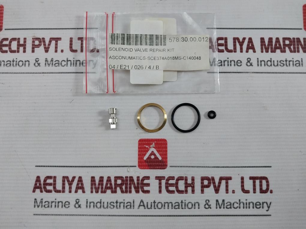 Solenoid Valve By Asco Numatics Repair Kit C140048
