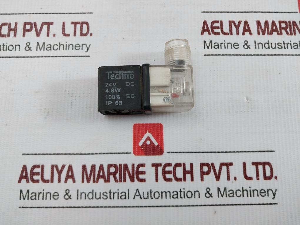 Solenoid Valve Coil 24v Dc 4.8 W Techno Mpm