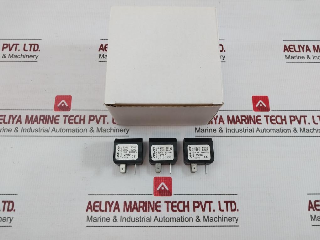 Solenoid Valve Coil By M&M 2700 240v 60hz