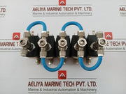 Solenoid Valve Manifold Block  24v Dc 6014 T 2,0 Fkm Ms Brand Burkert