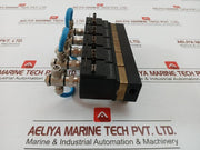 Solenoid Valve Manifold Block  24v Dc 6014 T 2,0 Fkm Ms Brand Burkert