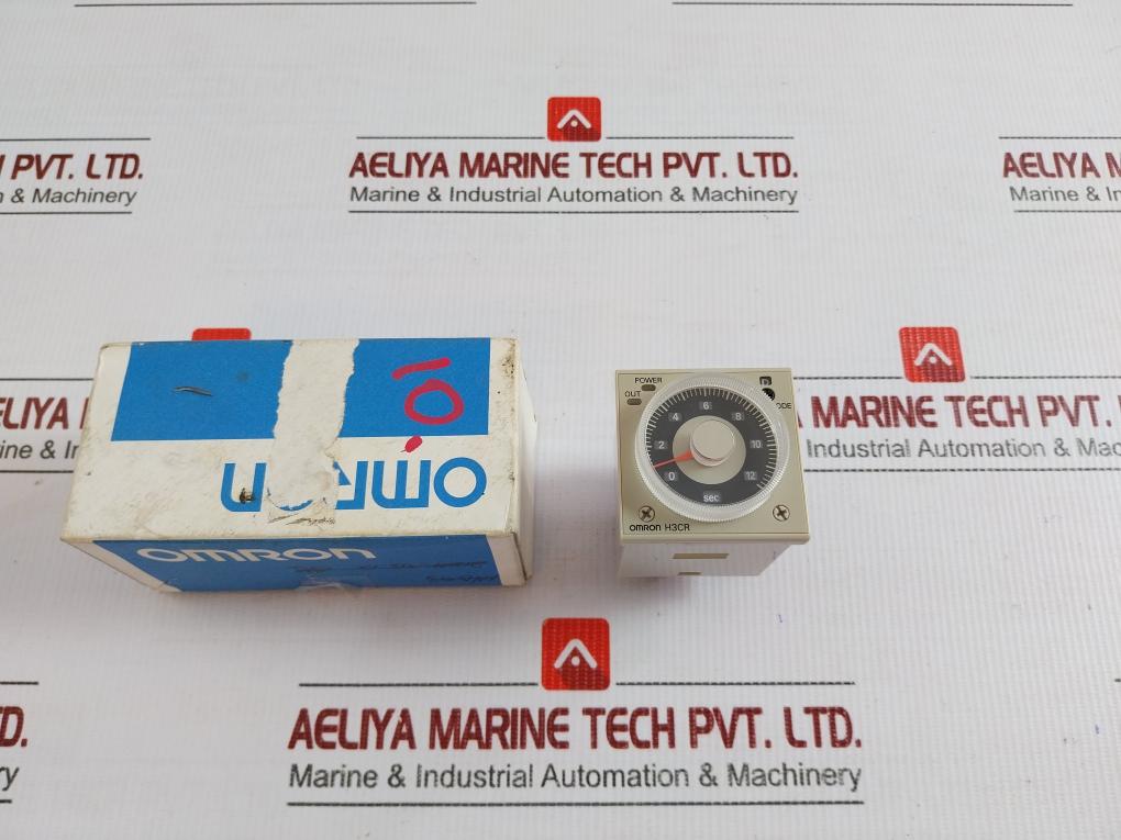 Solid-State Multi-Functional Timer 0.05s-300h 24-48vac 50/60hz Omron  H3cr-A