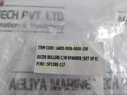 Sp1588-117 Guide Rollers C/W Tyre Spanner Set