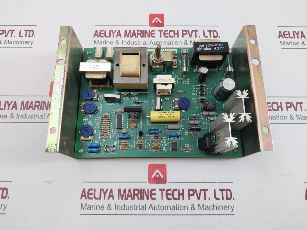 Speaker Amplifier Assembly 1/16a 125v Gai-Tronics 7805-001 In Used
