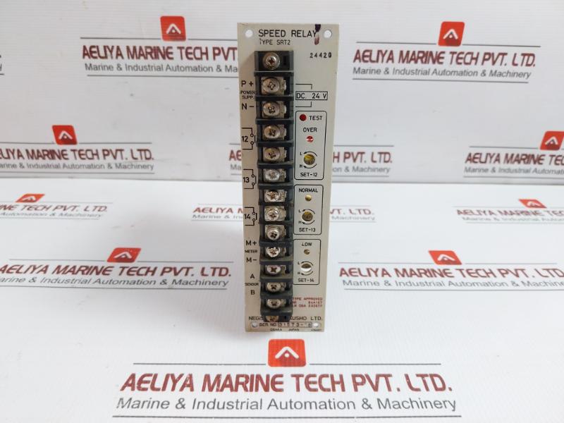 Speed Relay 24vdc By Negishi Seisakusho Part Number Srt2 24420