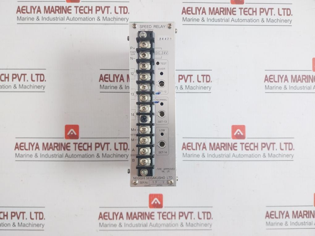 Speed Relay By Negishi Seisakusho Dc 24v 46111-017550 Srt2-24420