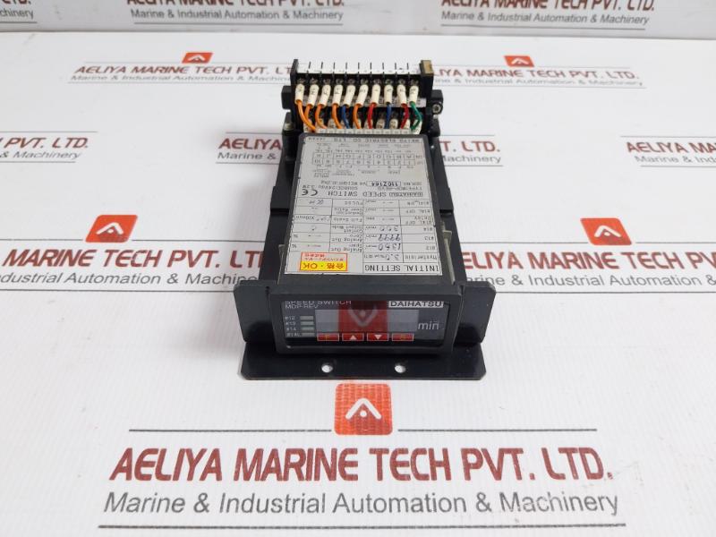 Speed Switch 24vdc 3.2w Output 4-20ma Daihatsu Mdp-Revd