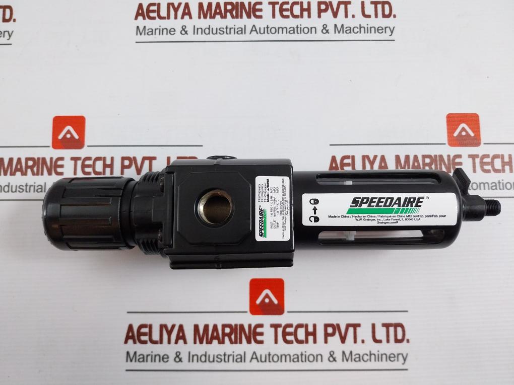 Speedaire 4Zk89A Filter-regulator 150 Psig/ 10Bar Max