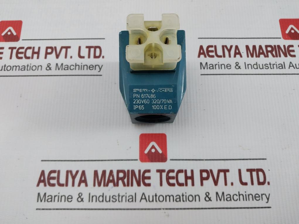 Sperry Vickers Ip65 230v Solenoid Valve Coil 617486