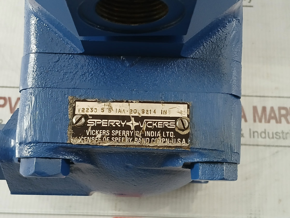 Sperry Vickers V2230 5 5 1Aa-20 S214 Inb