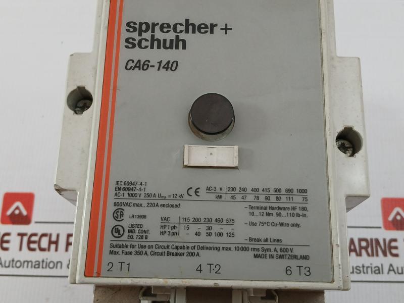 Sprecher+Schuh Ca6-10