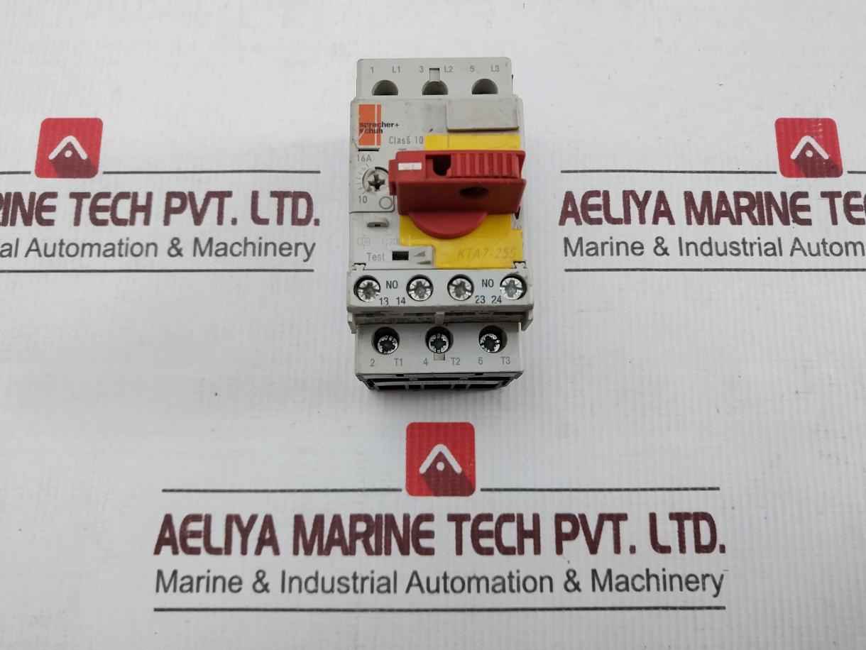 Sprecher+Schuh Kta7-25S-16A Motor Protection Circuit Breaker 240Vac Max