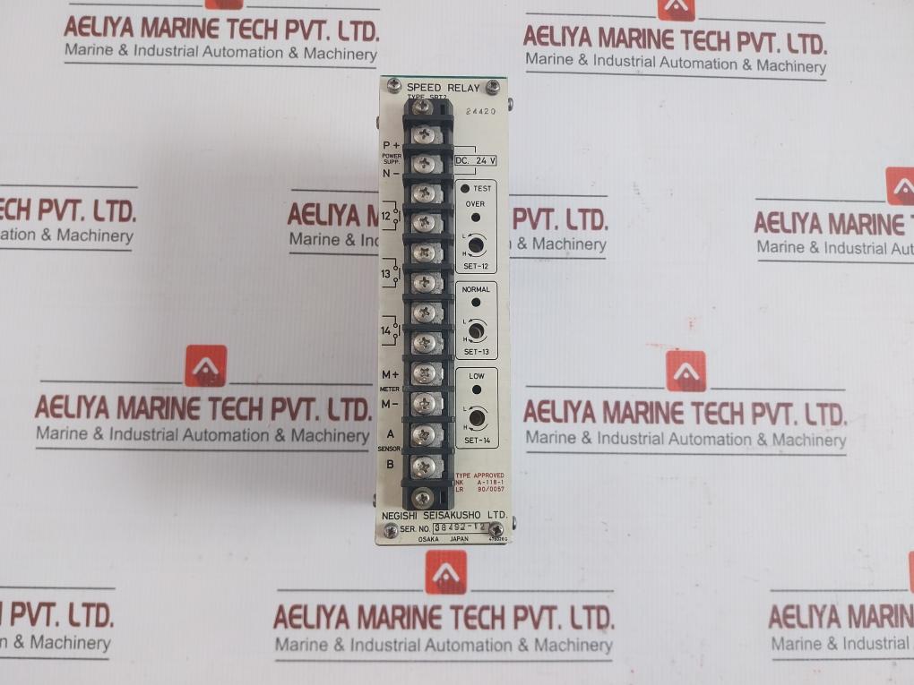 Srt2 24420 Speed Relay By Negishi Seisakusho Dc 24v