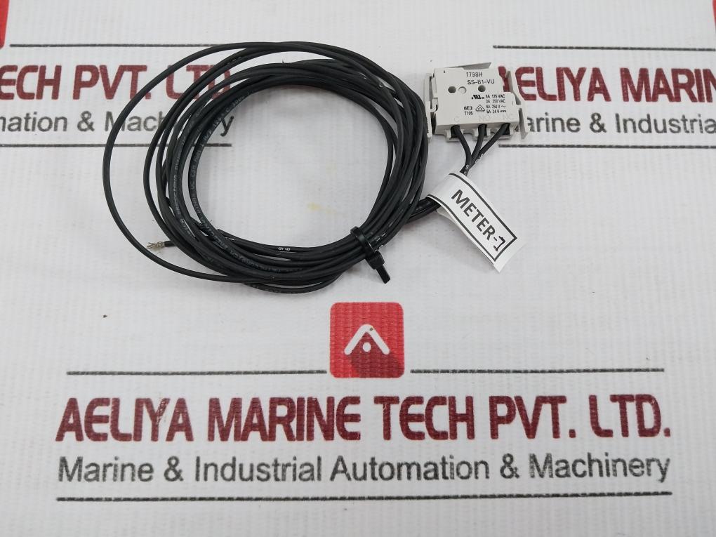 Ss-B1-Vu Auxiliary Contact 1-Meter 5a 125vac Brand Omron