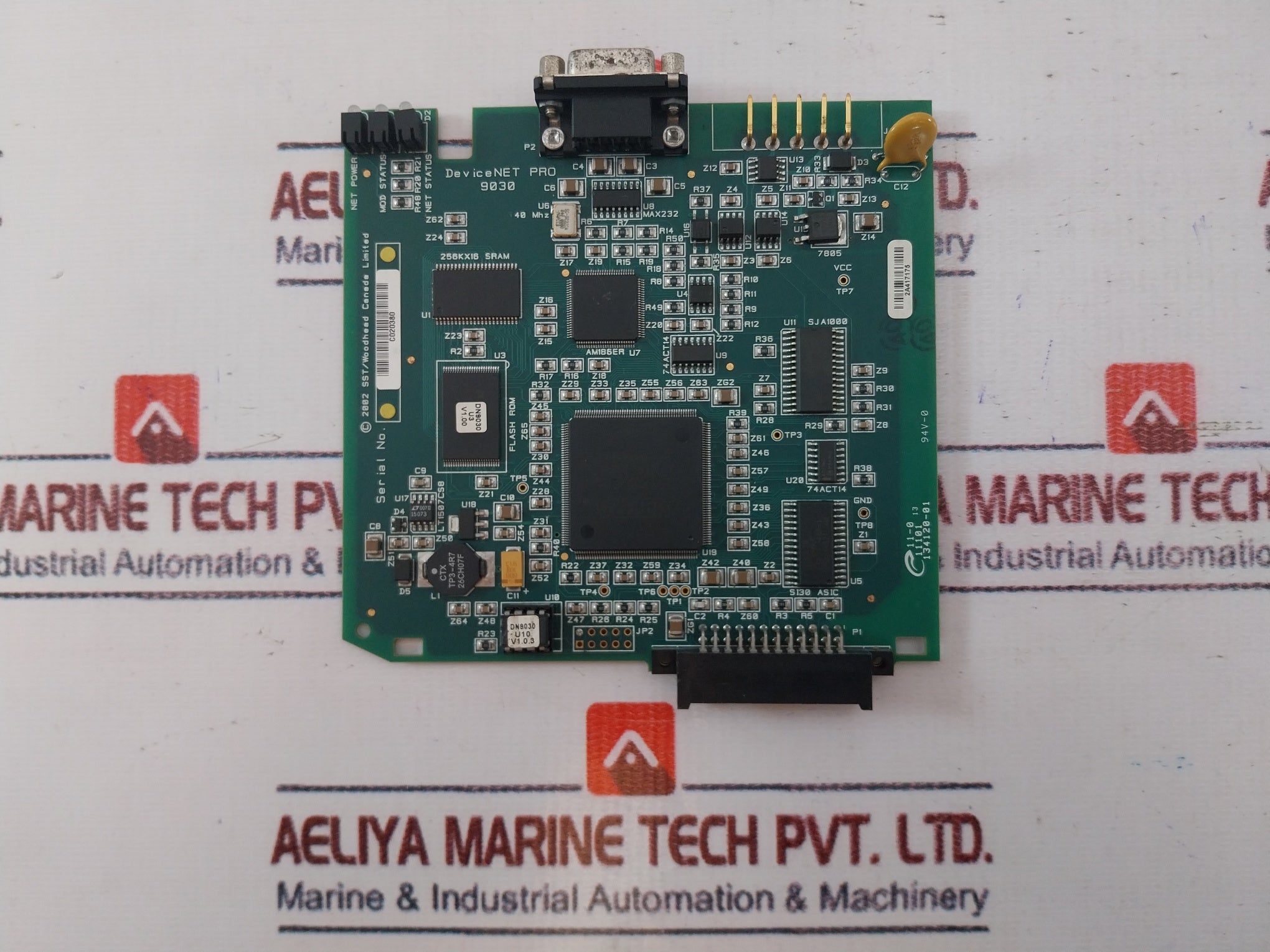 Sst Woodhead Canada 490-1655 Printed Circuit Board Card, Rev: 1.1.0, 94V-0