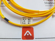 St-Sc Sm Dpx 02m (9/125) Ftk-Dx-Sm-Sc/St-Pc-02m Duplex Optic Fiber Patch Cable 50 Gm