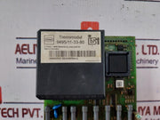 Stahl 9495/11-33-80 Trennmodul/Separation Module Rev L 94 959 05 85 0