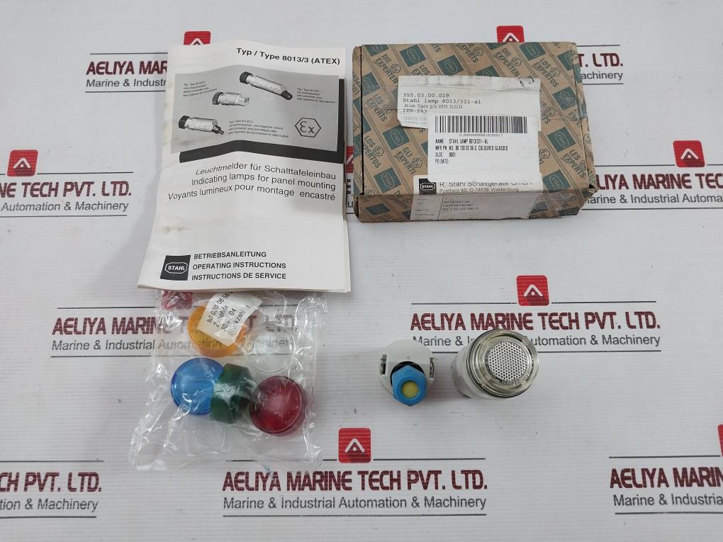Stahl Set 10,8...28v Ac/Dc Indicating Lamp For Panel Mounting 8013/321