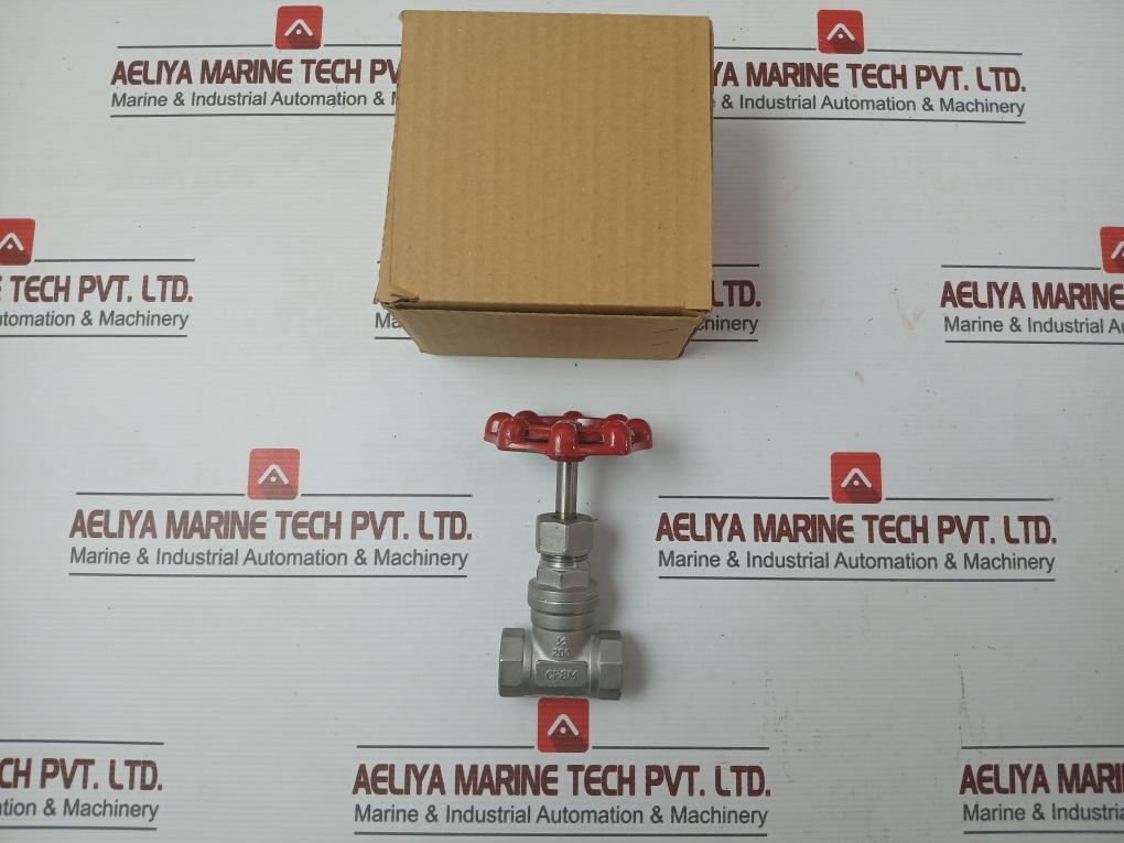 Stainless Steel Gate Valve 1/2 Inch Cf8M - New