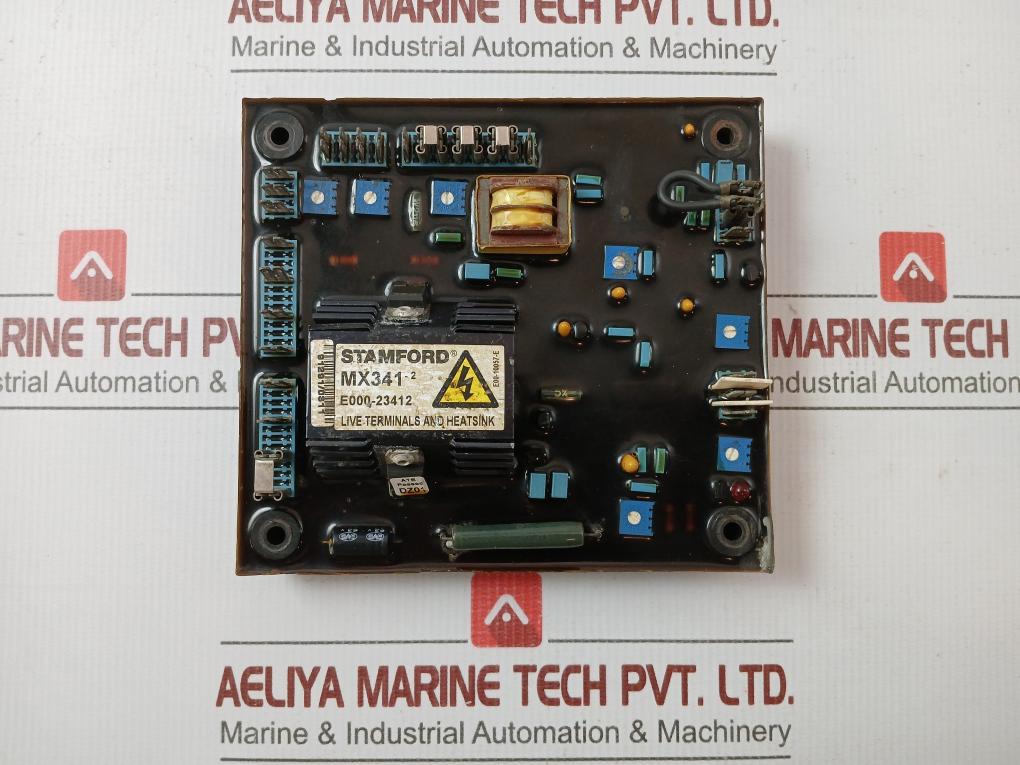 Automatic Voltage Regulator Pcb Module Mx341-2 By Stamford