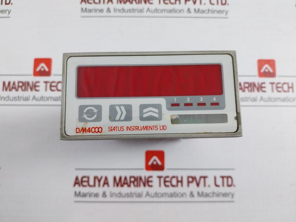 Process Indicator 24v By Status Instruments Dm4000u/00/00/000/240v