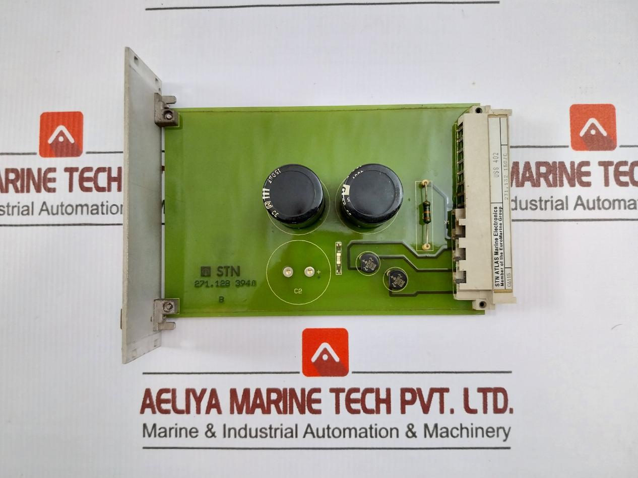 Stn Atlas Marine Electronics Uss 402 I/O Pcb Module C6115 271.128 394A