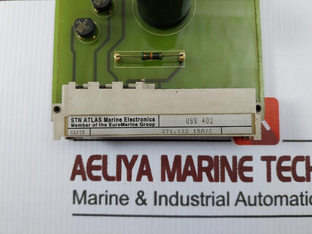 Uss Module With Adapter Stn Atlas Marine Electronics Uss 402 I/O Pcb Module C6115 271.128 394A ...