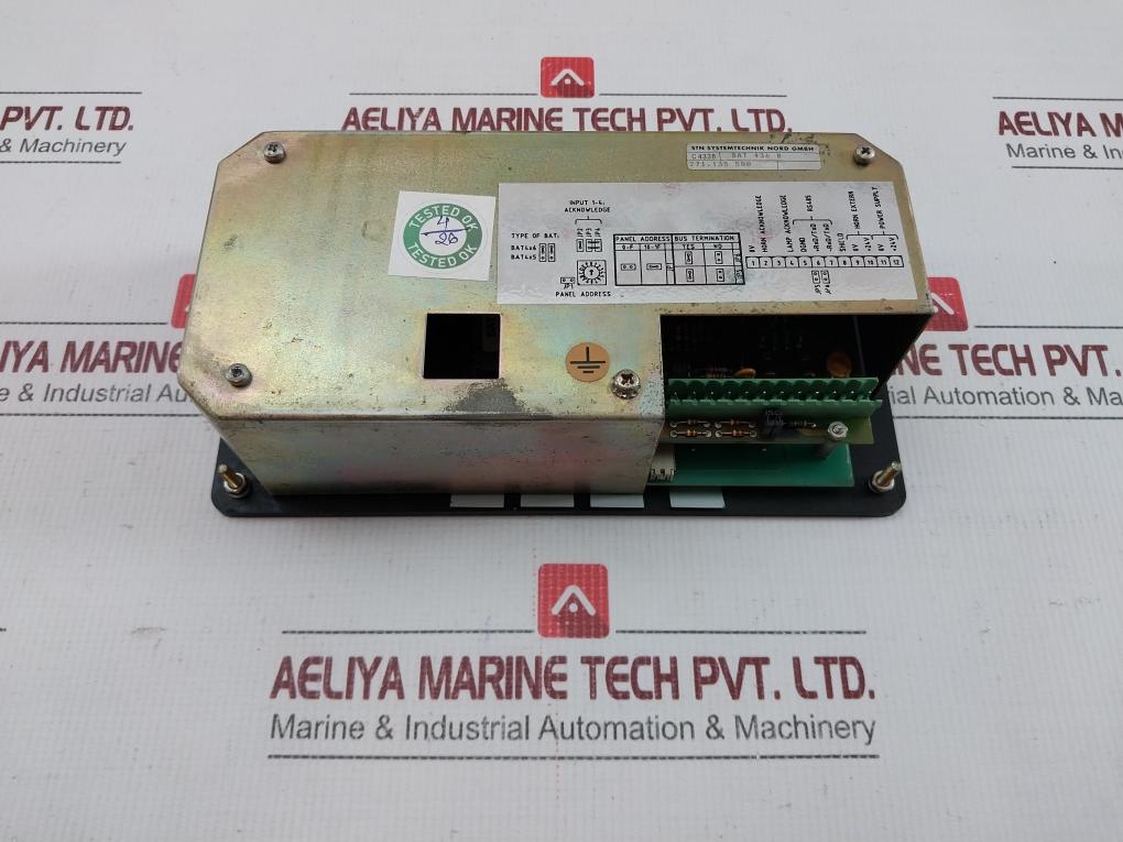 Stn Systemtechnik Alarm Panel Unit Bat 436 B