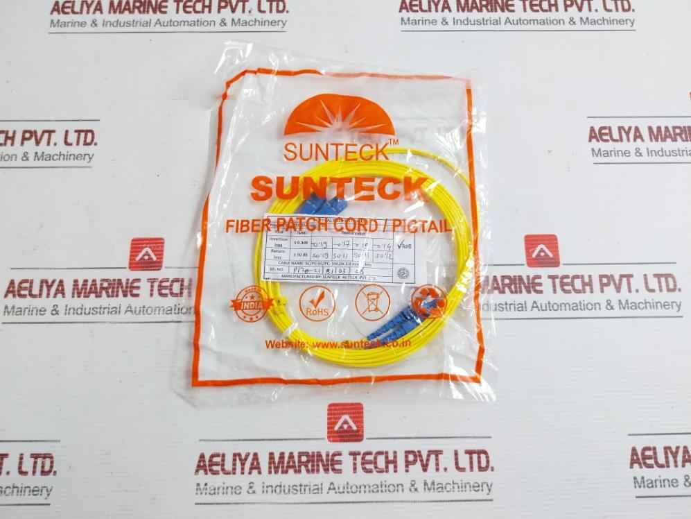 3M Sc Pc Sc Pc Single Mode Fiber Patch Cord Set Duplex 9/125 Sunteck Stofsmdxpc