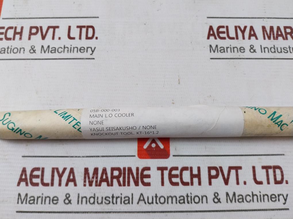 Sugino Kt-16X1.2 Knockout Tool For Main L.O Cooler 05B-000-003 J17