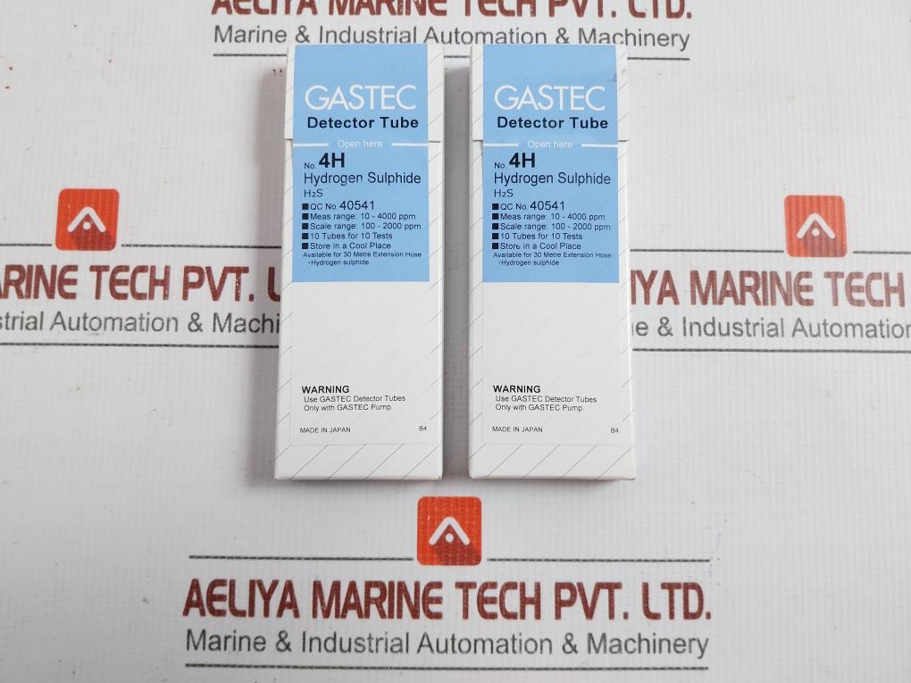 Sulphide  Detector Tube  10-4000 Ppm Gastec 4h Hydrogen (1 Packet=10 Pcs)
