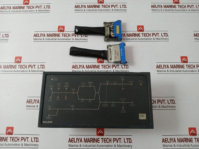 Sulzer Synoptic Control Panel 112.045.584.200 In Used