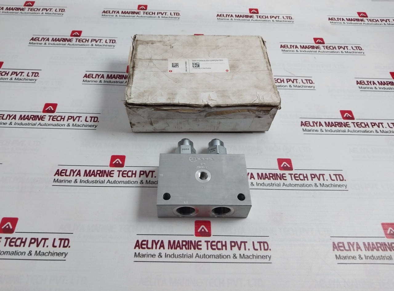 Sun Hydraulics Yhw Hydraulic Valve Manifold Block 2Bv4-g1