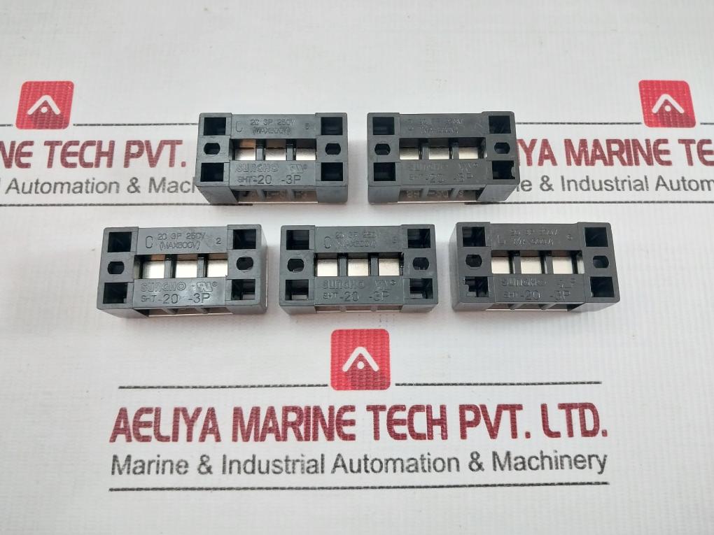 Sungho Terminal Block 3p 250v, Sht-20-3