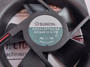 Sunon Kd2412Pts3-6A Axial Fan 24Vdc