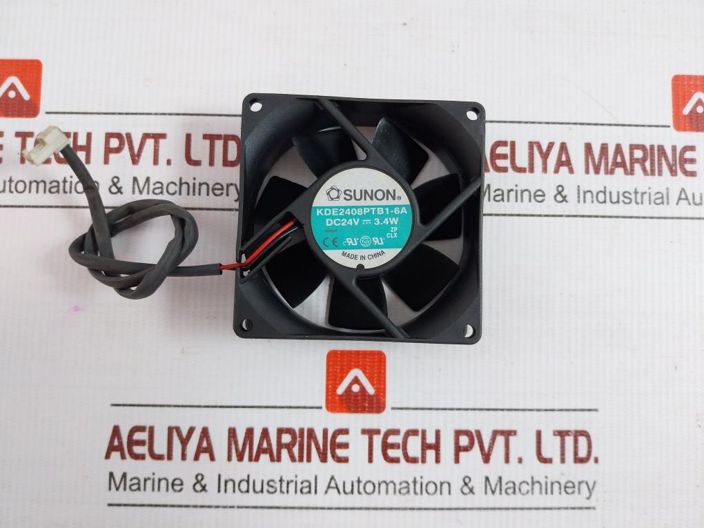 Part No. Kde2408ptb1-6a Axial Cooling Fan Dc24v---3.4w By Sunon