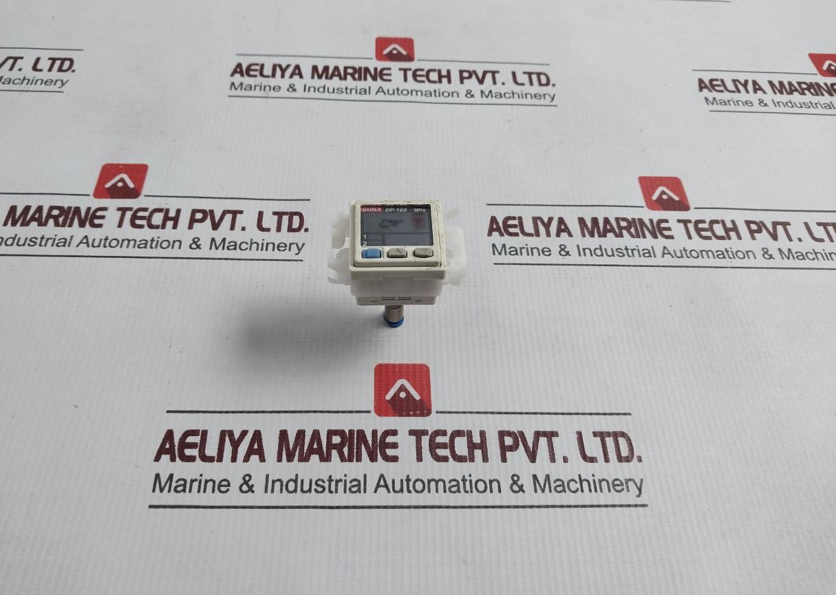 Sunx Dp-100 Dual Display Digital Pressure Sensor Dp-102-e-p 12-24V 0.1-1Mpa