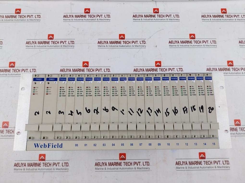 Supcon Fw221 Web Field I/O Rack With Various Modules V1.01 5V 24V ...