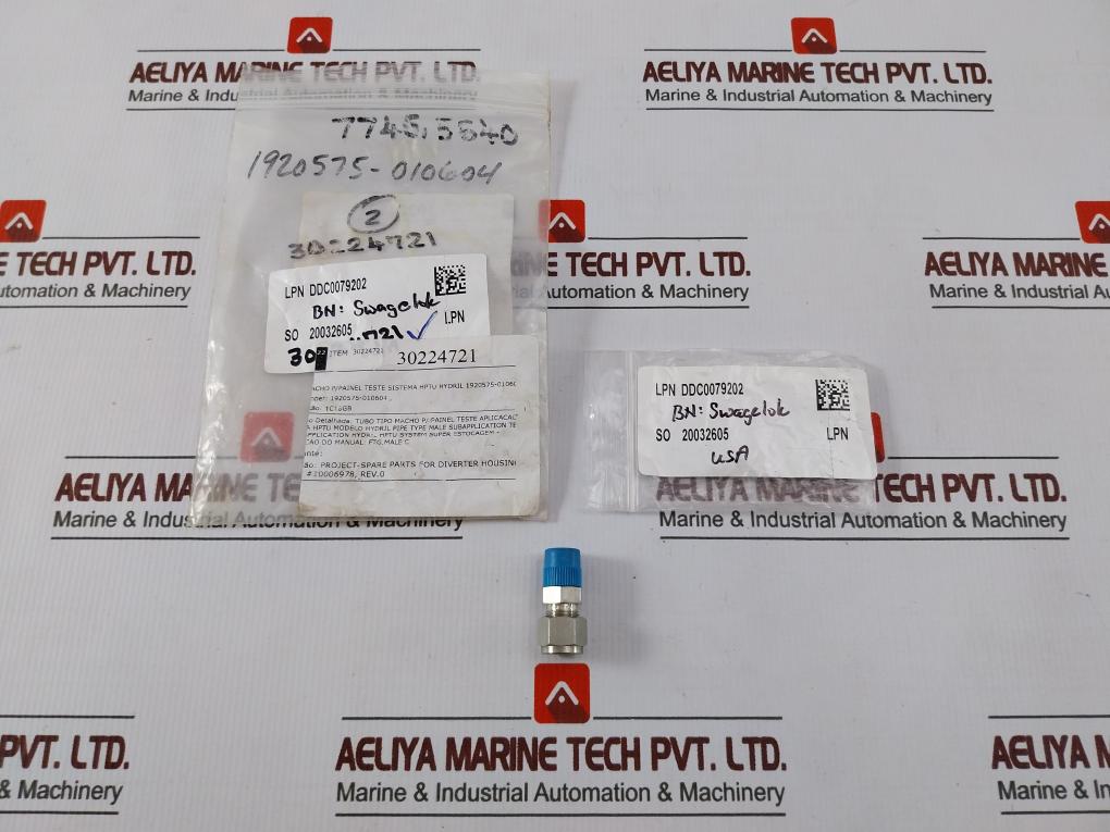 Swagelok 316 Yap Tube Fitting Male Connector 316 Zxm