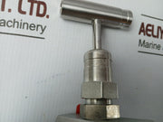 Swagelok Ss-5Pdms8 Stainless Steel Rising Plug Screwed-bonnet Needle Valve