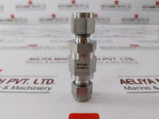 Swagelok Ss-chs4-5 Check Valve, 1/4 Inch Tube, 5 Psi Crk, 316 Stainless Steel New