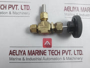 Swagelok B-1Vs6-a Brass Integral Bonnet Needle Valve 2200 Psig @ 100F