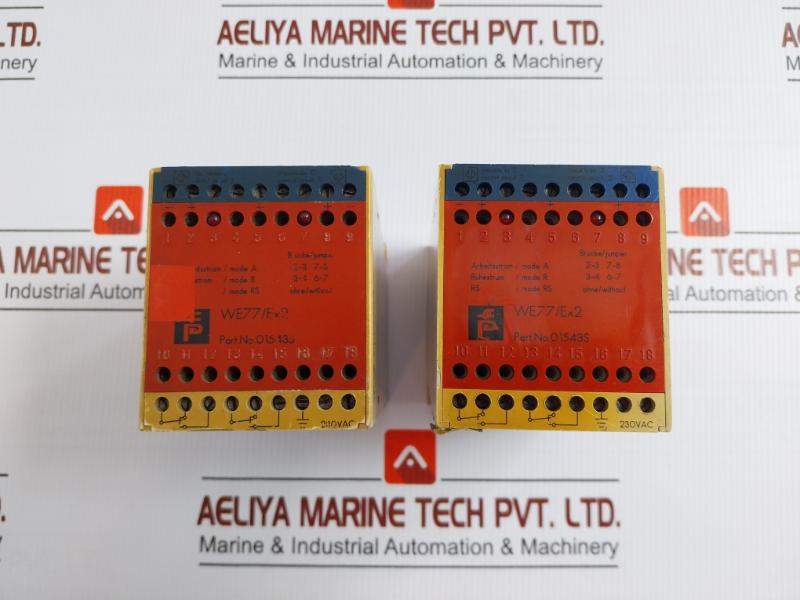 Switch Amplifier 250vac/4a/500va Part No. We77/Ex2 Pepperl+Fuchs